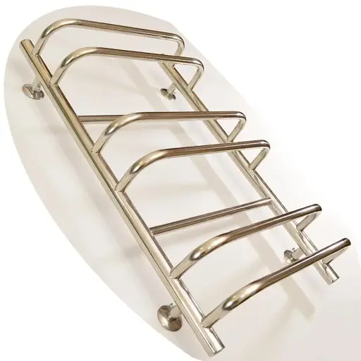 Рушникосушка водяна LEV Сатурн П7 нержавіюча сталь 500х700 мм 30412 - фото 2