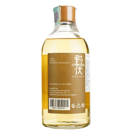 Віскі Nobushi Pure Malt 5 Year Old 46.6% 0.7 л - фото 4