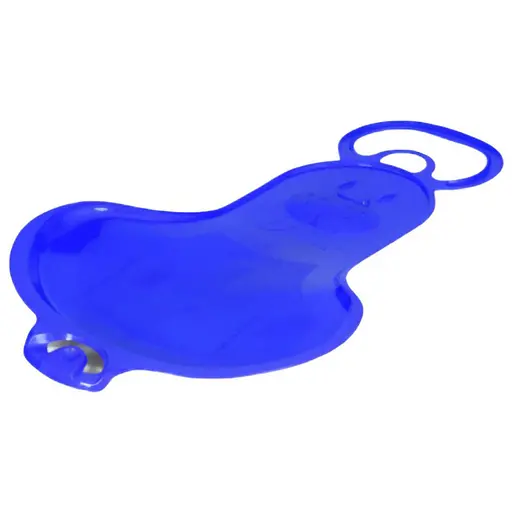 Детская ледянка MS 1703-3, з морозостойкого пластика, синий - фото 2