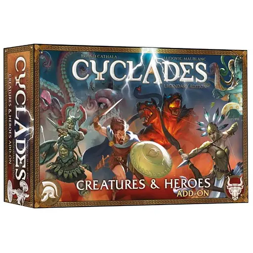 Аксесуар Geekach Games Кіклади. Легендарне видання Монстри і герої Cyclades Creatures & Heroes укр. (GKCH229hr) - фото 1