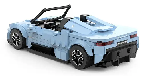 Конструктор дитячий автомобіль Maserati MC20 Синій RASTAR - фото 7