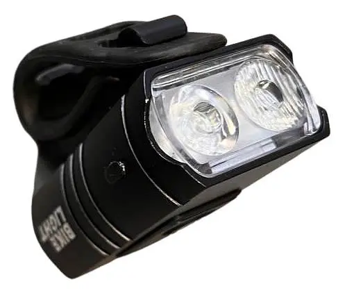 Вело фара передняя Bike Light 305 аккумуляторный велосипедный водонепроницаемый фонарь с креплением - фото 2