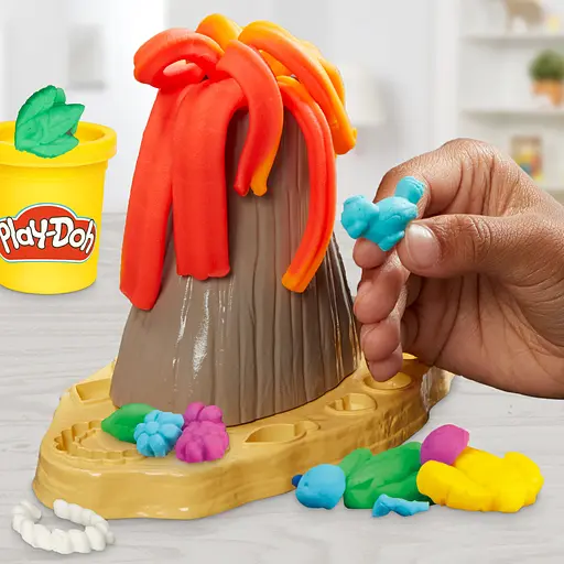Набір для творчості Hasbro з масою для ліплення Play-Doh Вулканічна пригода зі скарбами (F8789) - фото 14
