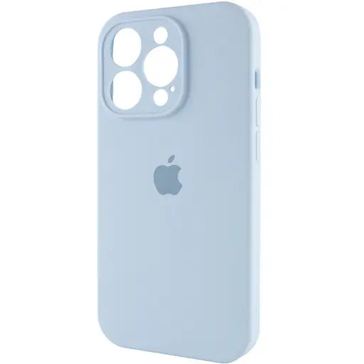 Чохол Epik Silicone Case Full Camera Protective (AA) для Apple iPhone 13 Pro (6.1) Блакитний/Sweet Blue - фото 3