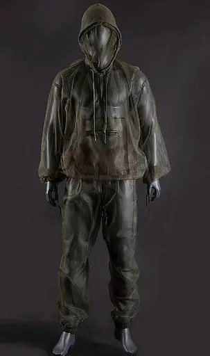 Антимоскітний костюм Mosquito Захист від комах (котарів, кліщів, мошок) сітка Оливкового - фото 6