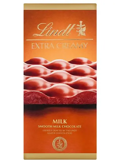Шоколад молочний Lindt Extra Creamy 80 г