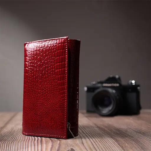 Жіночий шкіряний гаманець ST Leather 14х9х3 см acs0029422 - фото 10