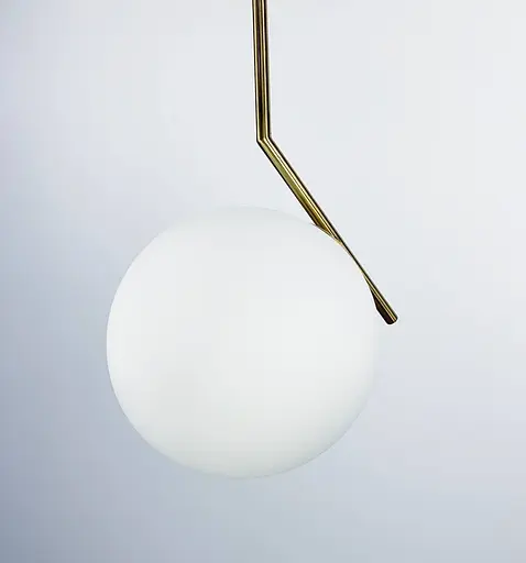 Підвісний світильник із обʼємним білим матовим плафоном | Line F | Арт. AA357-200 M - фото 7