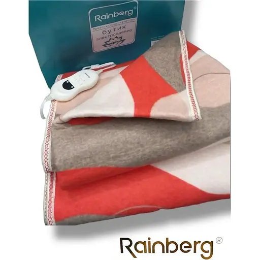 Електропростирадло з підігріванням Rainberg від мережі 150*180 см Байкове електро простирадло двоспальне 120 Вт - фото 8