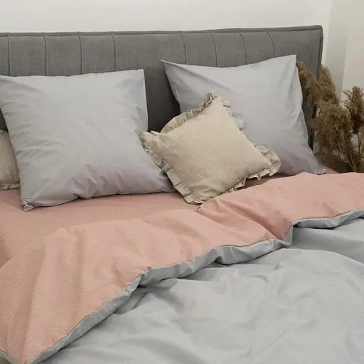 Комплект постільної білизни Viluta євро ранфорс 24278 100% бавовна - фото 3