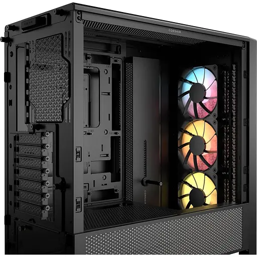 Корпус Corsair FRAME 4000D RS ARGB из закаленного стекла без блока питания, черный (CC-9011296-WW) - фото 7