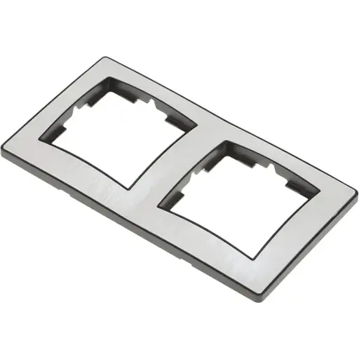 Рамка Brille двойная RB-2F/C pl - фото 2