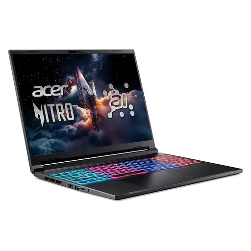 Ноутбук Acer 16 Nitro V 16S ANV16S-61 WQXGA IPS/Ryzen 9 365/32GB/1TB/RTX 5070 8GB/W11P/Black (NH.QXTEU.001) - фото 2