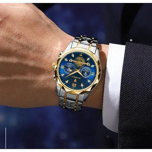 Мужские классические наручные часы Poedagar Turbo - фото 6