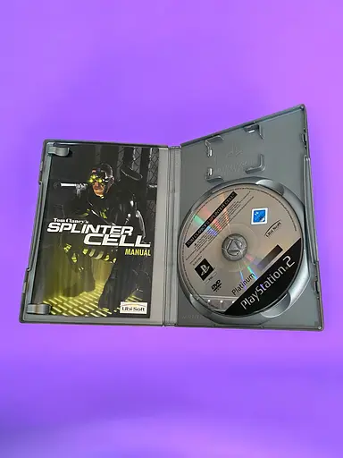 Диск с игрой на PlayStation 2 лицензия Tom Clancy's Splinter Cell - фото 2