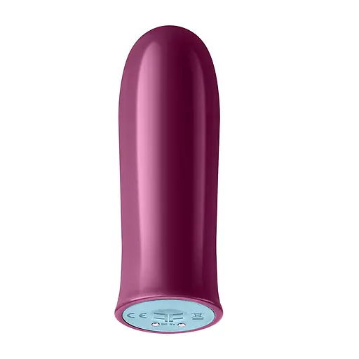 Вібромасажер Dreamtoys Femme Funn Bullet 8.1 см бордовий - фото 3