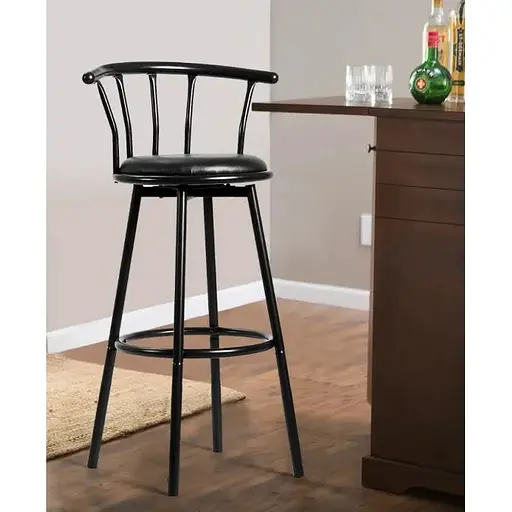 Комплект барних стільців Costway Pareo з спинкою - фото 5