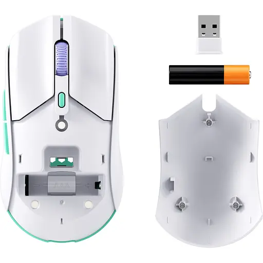 Мышка HyperX Pulsefire Haste 2 Core Wireless White (8R2E7AA) - фото 8