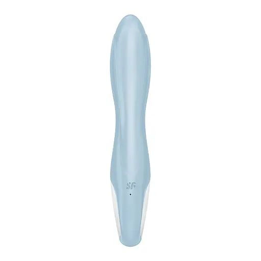 Вібратор-кролик Satisfyer Air Pump Bunny 1 20 см блакитний - фото 3