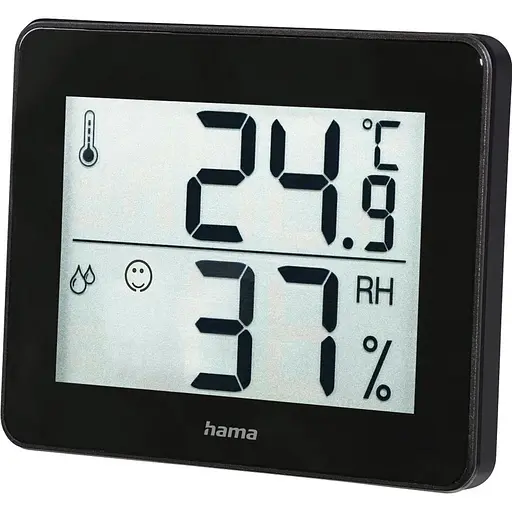 Термогигрометр Hama TH-130 Black (00186361) [134735]