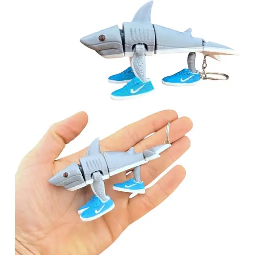 3D Іграшка Акула (Тралалело Тралала), 11 см, рухливий