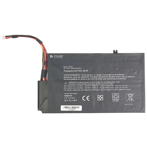 Акумулятор PowerPlant для ноутбуків HP Envy TouchSmart 4 (EL04XL, HPTS40PB) 14.8V 3200mAh