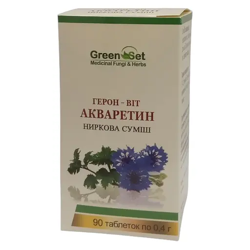 Герон-віт Акваретин - Ниркова суміш GreenSet 90 таблеток