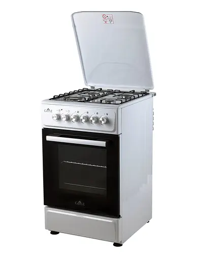 Плита комбинированная Castle CPG-50W белая - фото 3