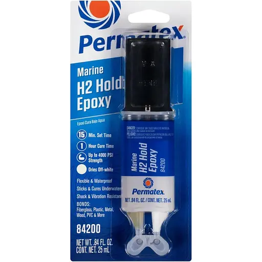 Эпоксидный клей Permatex Marine H2 Hold Epoxy 25 мл - фото 1