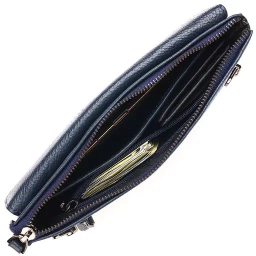 Клатч кожаный мужской Canpellini 22,5х14х4 см sum0022429 - фото 5