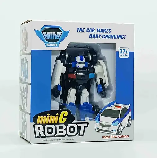 Робот Star toys Трансформер Тобот Міні C 12 см Синій - фото 6