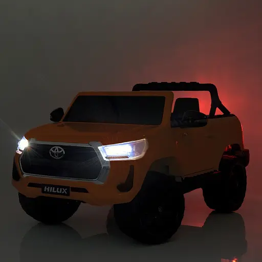 Электромобиль детский Bambi Джип Toyota M 4919EBLRS-7 с пультом управления Оранжевый - фото 9