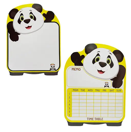 Дощечка для рисования "Панда" TD2023136-4 маркер в комплекте 21-27 см