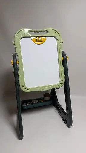 Мольберт 2 дошки: для маркерів та крейди, стільчик, приладдя для малювання - фото 4