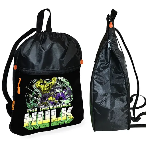 Рюкзак-мішок для школи з Халк "Hulk" дитяча сумка для взуття та спортивного одягу (01486)