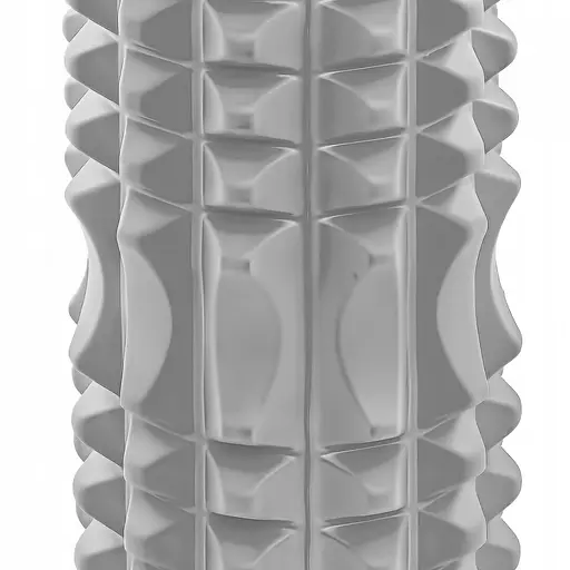 Масажний ролик 4FIZJO EVA 33 x 14 см (валик, ролер) 4FJ0362 Grey (P-5907739314369) - фото 2