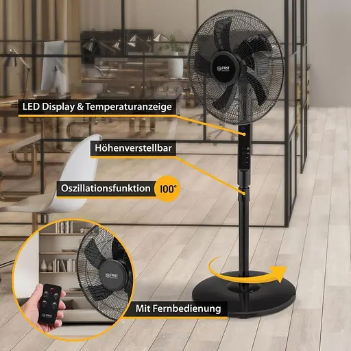 Напольный вентилятор First FA-5553-4 - фото 5