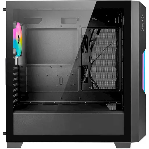 Корпус Azza Guardian Glass Black (CSAZ-520BG) [134556] - фото 4