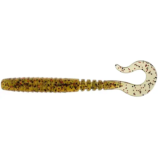 Силикон FishUP Vipo 2.8" #045 - Green Pumpkin/Red & Black (9 шт/уп)