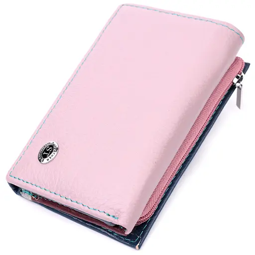 Жіночий шкіряний гаманець ST Leather 12.2х8х2 см acs0029461 - фото 1