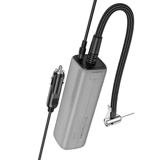 Автомобільний насос Borofone FC1 Air Pump Black Gray - фото 7