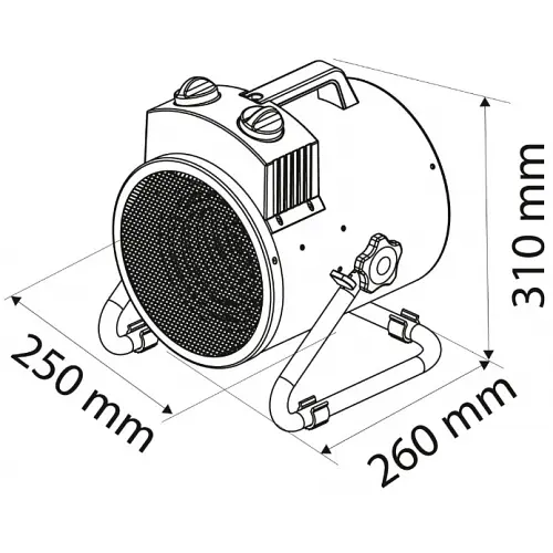 Теплова гармата Neo Tools 3 кВт (90-068) - фото 7