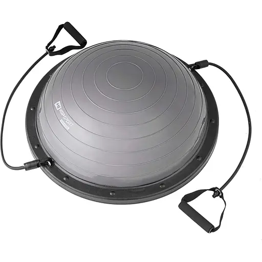 Балансировочная полусфера Hop-Sport HS-L058 серая - фото 7