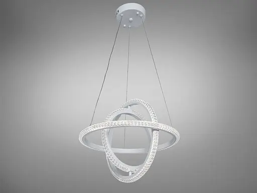 Люстра LED подвесная черная 140Вт пульт до 25м² - фото 2