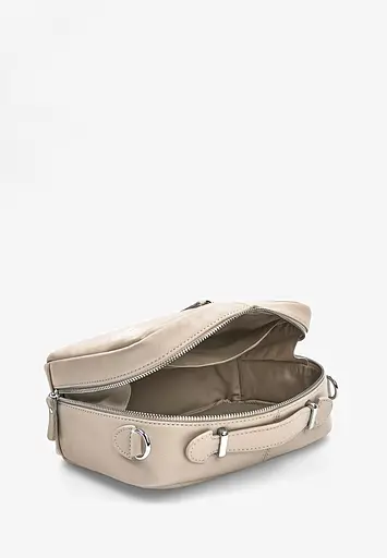 Жіноча шкіряна сумка Avenue світло-бежевий краст - фото 5