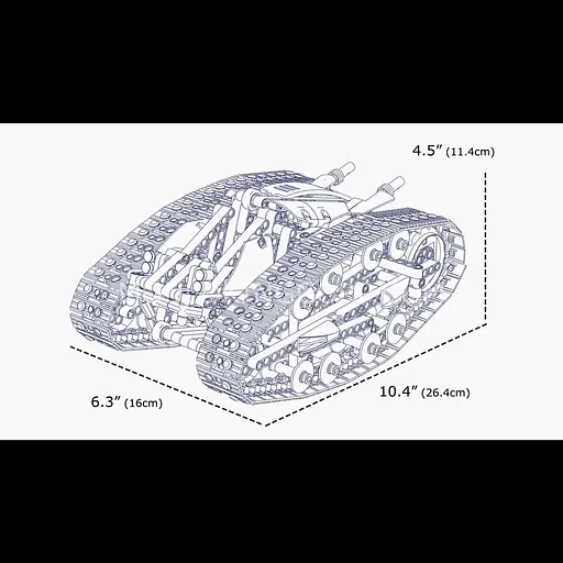 Конструктор машина на радіокеруванні MOULD KING всюдихід  Shape-shifter двосторонній позашляховик 836 деталей - фото 4