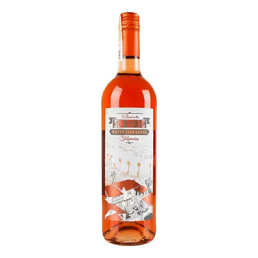 Вино Sun State White Zinfandel рожеве напівсухе 10.5% 0.75 л