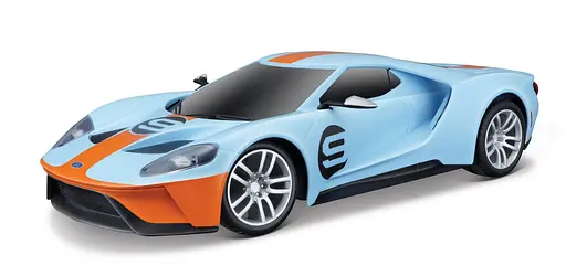 Уценка. Игровая автомодель Maisto FORD GT,М1:24, синий (81238 blue/orange)