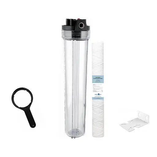 Фільтр механічної очистки Formula Vody типу SLIM 20’’ із картриджем з поліпропіленової нитки