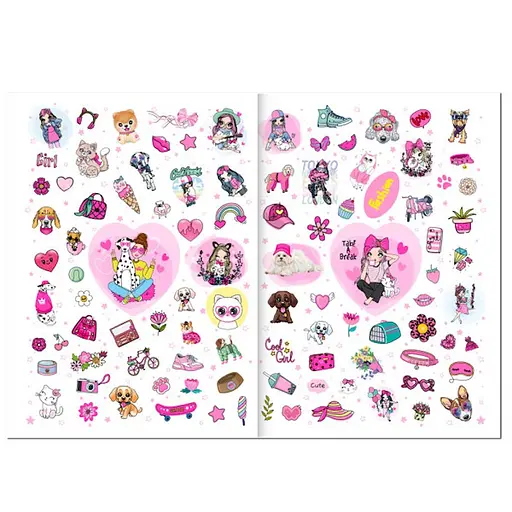 Детская раскраска GirlsPets РМ-88-02 серия Dream Style - фото 3